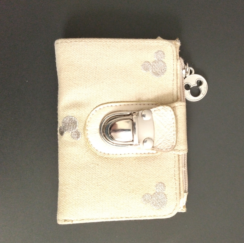 Rare Disney Store Mickey Mouse Wallet EUC